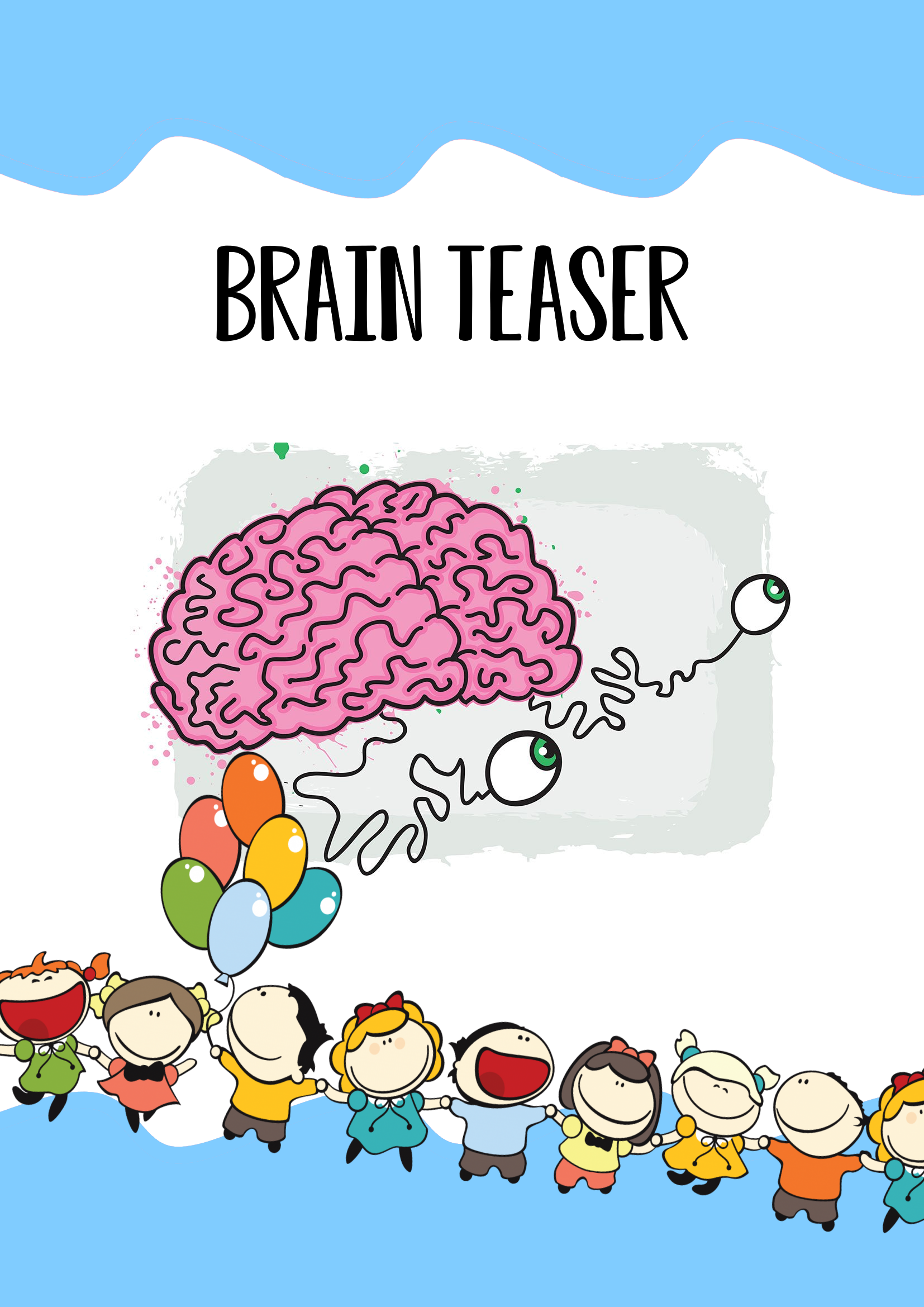 Brain Teaser Brain Teaser, Portátil Educativo Inteligente Brain