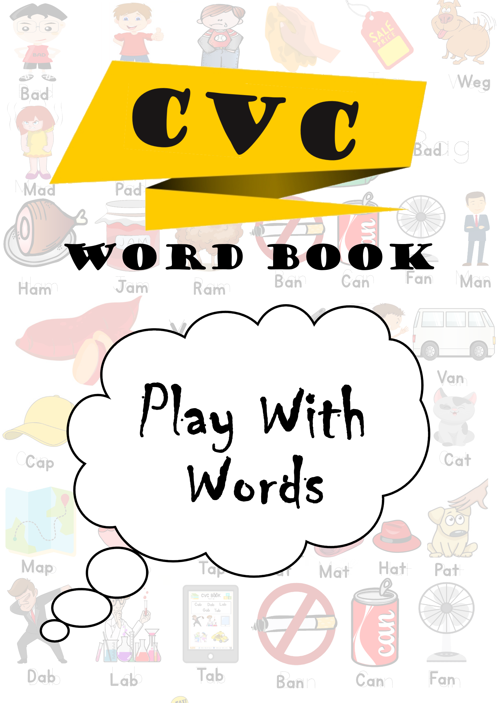 Letter ‘A’ CVC Words Printable Worksheet