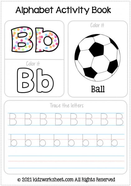 Alphabet Activity Book | preschoolers to grade 1